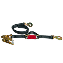 Shockstrap 12 Ft. X 2 In. Commercial Grade Ratchet Strap Tie Down With Twisted Snap Hook 10K  Lb.