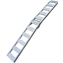 ERICKSON Aluminum Center Folding Arched Ramp 12 in. x 85 in. 700 lb