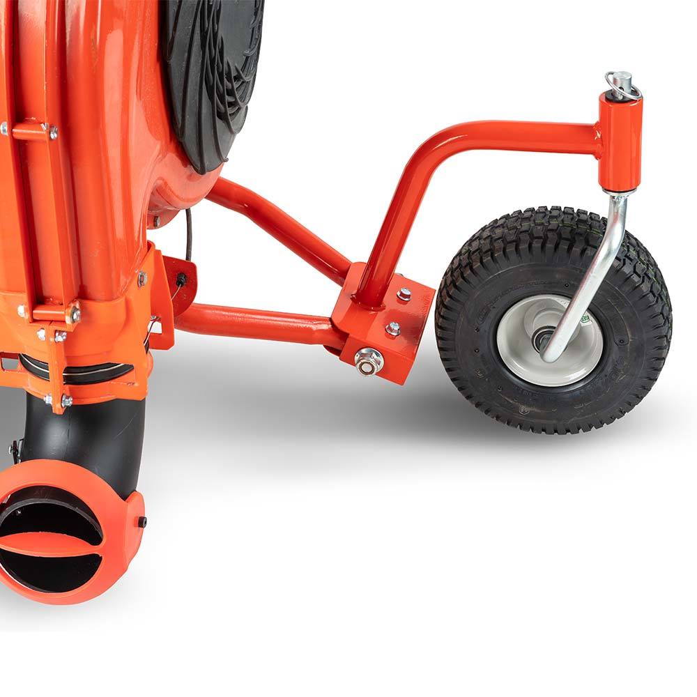 Swivel wheel push discount mower