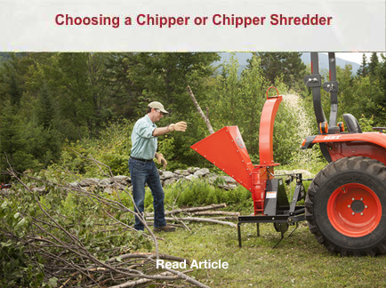 Choosing a Chipper or Chipper Shredder