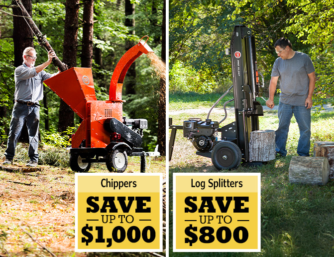 Shop Chippers and Splitters