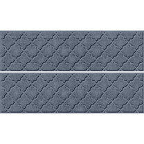 Waterhog Cordova  8.5 in. x 30 in. Stair Tread