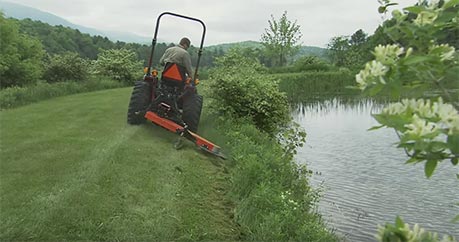 DR Tow-Behind Trimmer for 3-Point Hitch Tractors