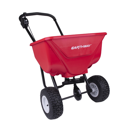 EarthWay 65LB Set-up Deluxe Spreader with pneumatic wheels