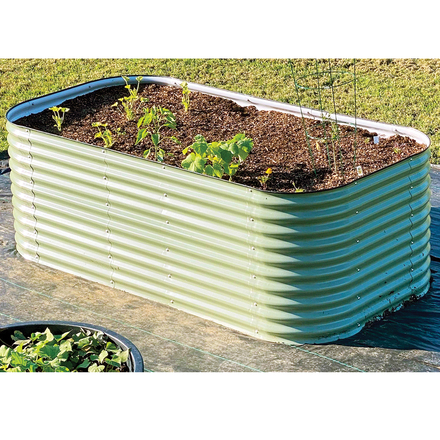 Vego Garden Extra Tall 10 In 1 Modular Metal Raised Garden Bed Kit 32 .in H