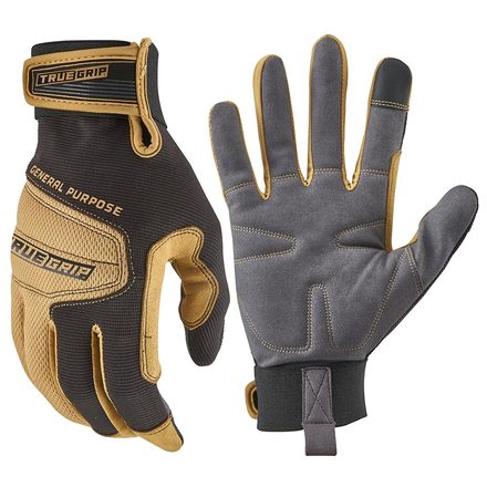 True Grip Women's General Purpose Gloves, Large