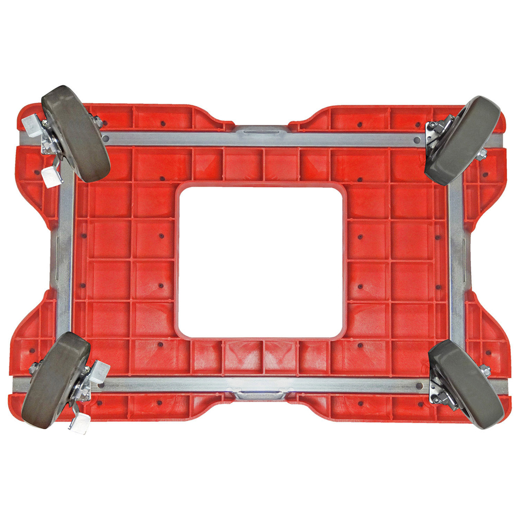SNAP-LOC 1,800 lb Super-Duty E-Track Dolly Red