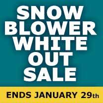 Snow Blower Sale