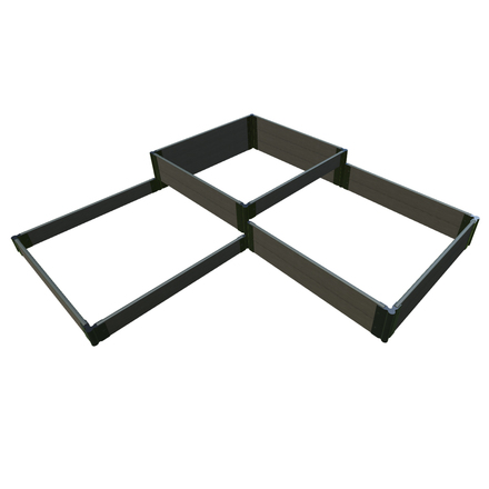 Frame It All Fort Knox Tri-Level Raised Garden Bed