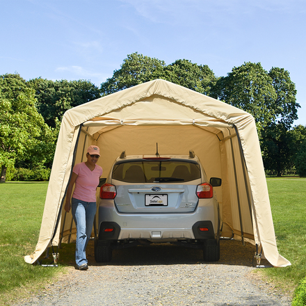 Shelterlogic carport outlet 10x20