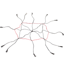 ERICKSON 60 in. x 72 in Spider Net with 12 Adjustable Hooks & Net - Includes Storage Bag