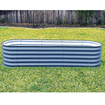 Vego Garden 6 In 1 Modular Metal Raised Garden Bed Kit 17 .in H