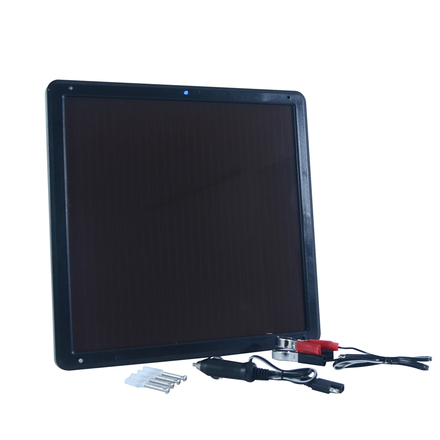 Nature Power 7.5-Watt Amorphous Solar Trickle Battery Charger for 12-Volt Systems