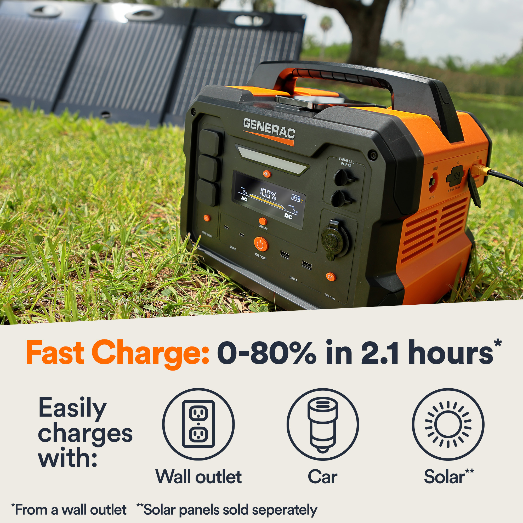 Generac solar generator discount