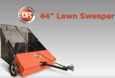 Dr Tow Behind 44 Lawn Sweeper Dr Power Equipment