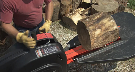 How the DR Rapid Fire Log Splitter Works