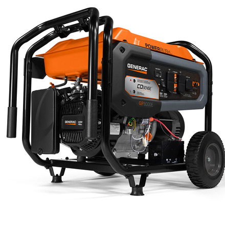 Generac GP8000E Portable Generator | Country Home Products | Generac ...