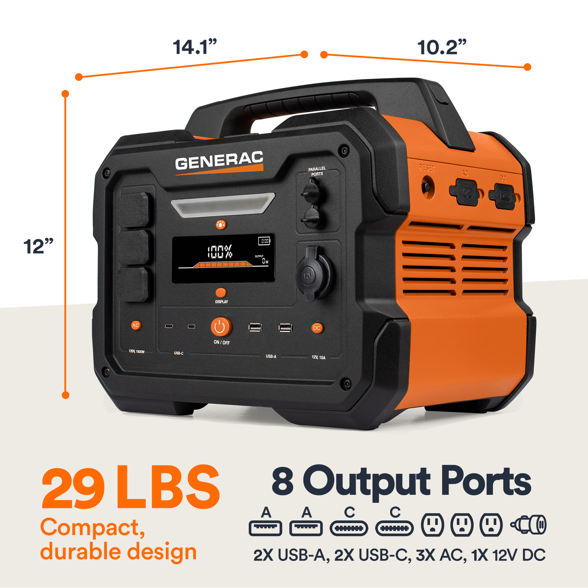 Generac GB1000 Power Station Generac Power Products