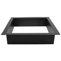 Sunnydaze Square Fire Pit Rim Liner Diy Fitre Pit 36in.