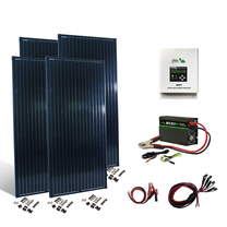 Nature Power 800-Watt Crystalline Off Grid 12-Volt High Performance Complete Solar Panel Kit