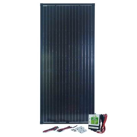 Nature Power 180-Watt Monocrystalline Solar Panel with Charge Controller