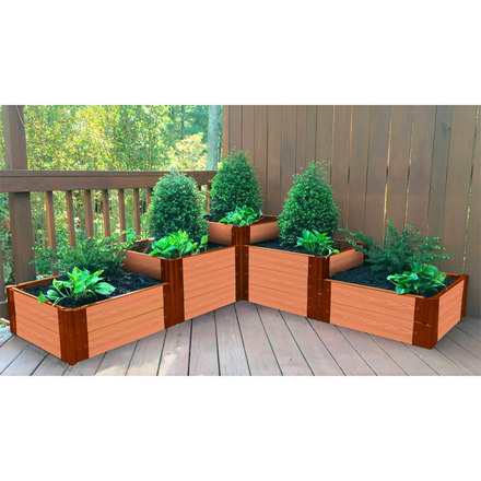 Frame It All Yosemite Falls Tri-Level Raised Garden Bed