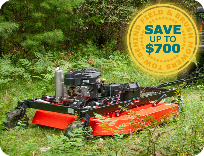Shop tow-behind Field & Brush Mowers