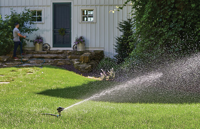 Impulse Lawn Sprinkler With Spike