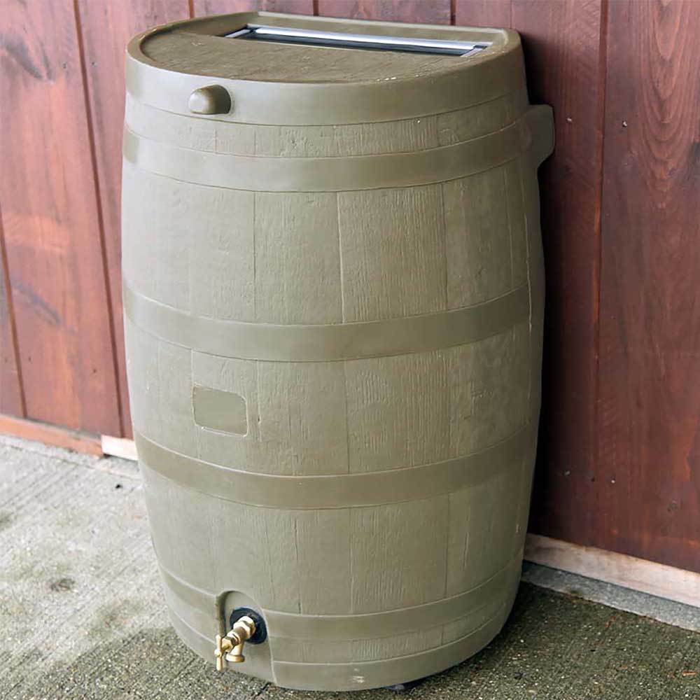 RTS Flat Back Rain Barrel Oak