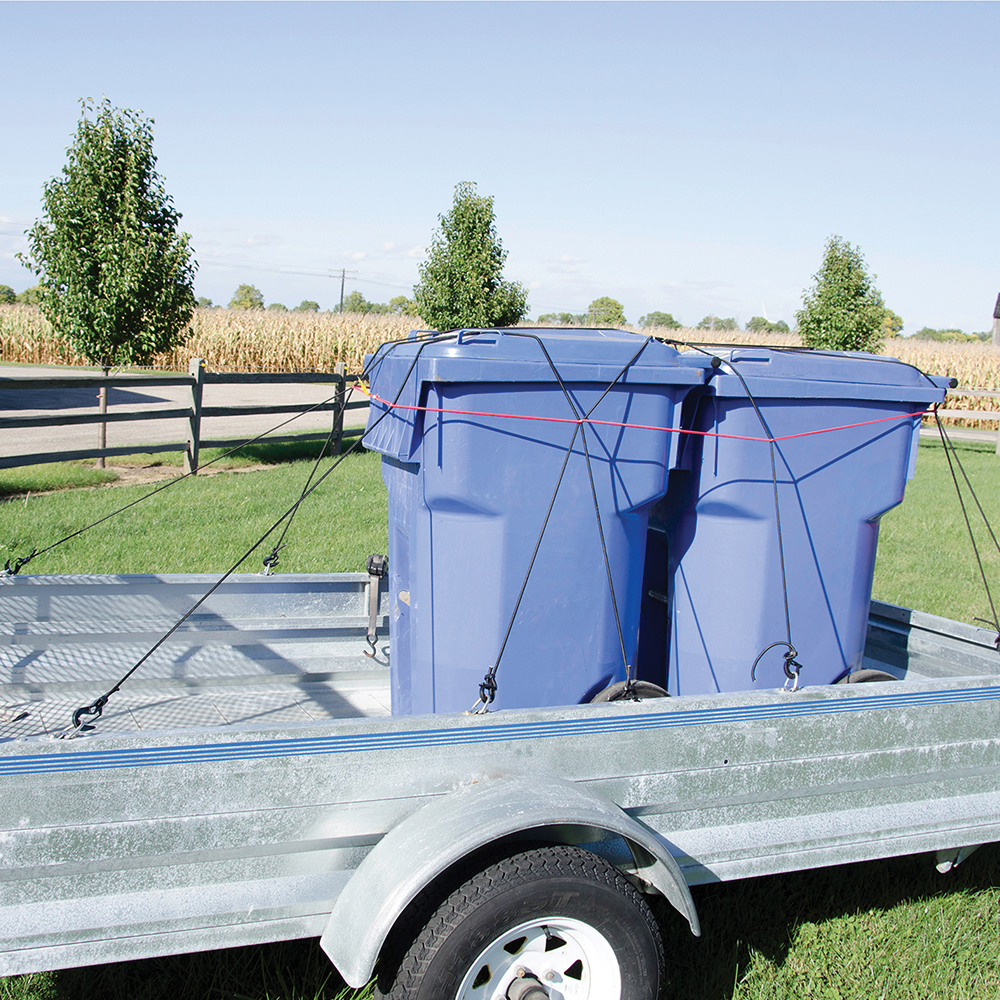 ERICKSON 60 in. x 72 in Spider Net with 12 Adjustable Hooks & Net - Includes Storage Bag