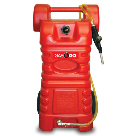 JohnDow Industries Gas & Go 25-Gallon Polyethylene Fuel Cart - Gasoline