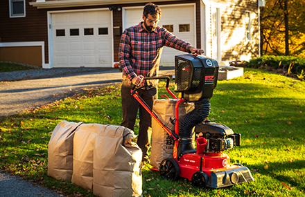 DR Leaf and Lawn Vacuum PILOT XT (Direct Bagging) Manual Start