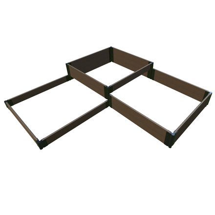 Frame It All Fort Knox Tri-Level Raised Garden Bed