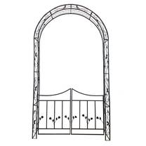 Tierra Garden Rosetta Garden Arch And Gate
