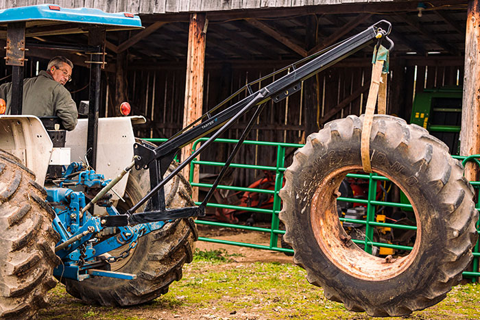 A boom pole attachment is an excellent investment for any farm, ranch, or home workshop!