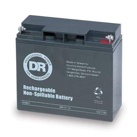 rechargeable 12v 17ah gum battery