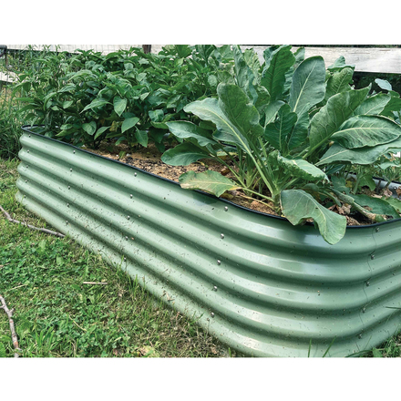 Vego Garden 9 In 1 Modular Metal Raised Garden Bed Kit 17 .in H