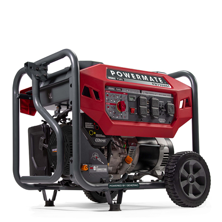 Powermate 7500 Watt Dual Fuel Portable Generator