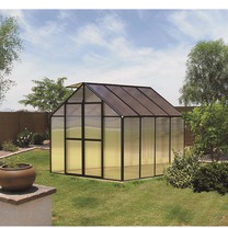 MONT Greenhouse 8FTx 8FT - Black Finish - Premium Package