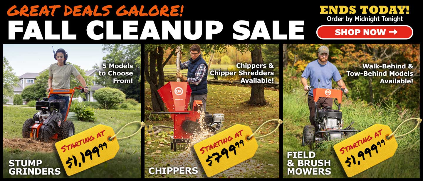 Fall Cleanup Sale - Shop Now
