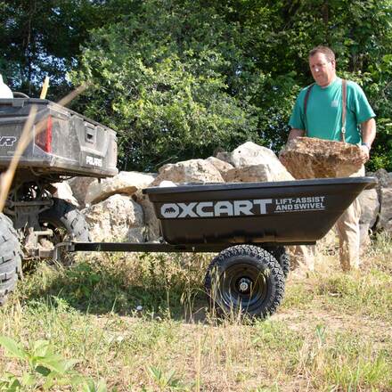 OxCart PRO-Grade Farm All Dump Cart
