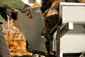 Removable end panels on a DR ATV dump trailer