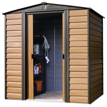 Arrow Woodridge Metal Storage Shed