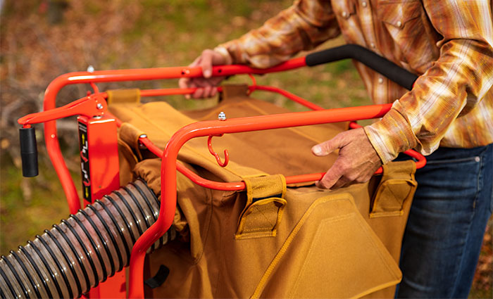 Reusable Collection Bag for Walk-Behind Leaf Vac