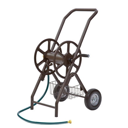 Liberty Garden Products Two Wheel Hose Cart