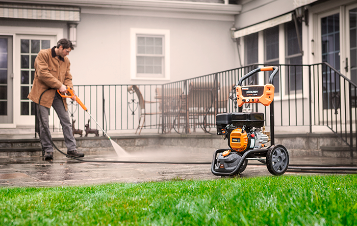 Gas pressure washers bring the most power to your toughest cleaning projects.