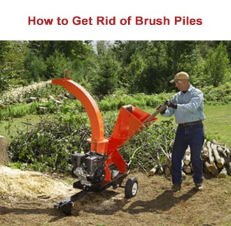 How to Get Rid of Brush Piles