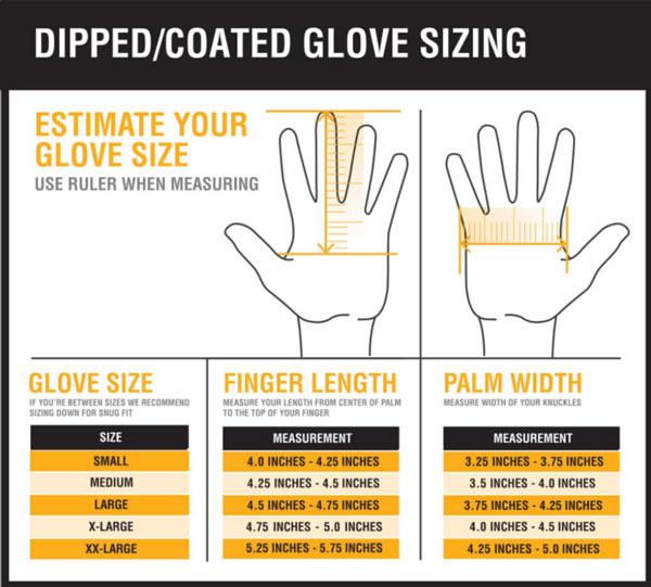 GORILLA GRIP X-Large Gloves 25054-030 - The Home Depot