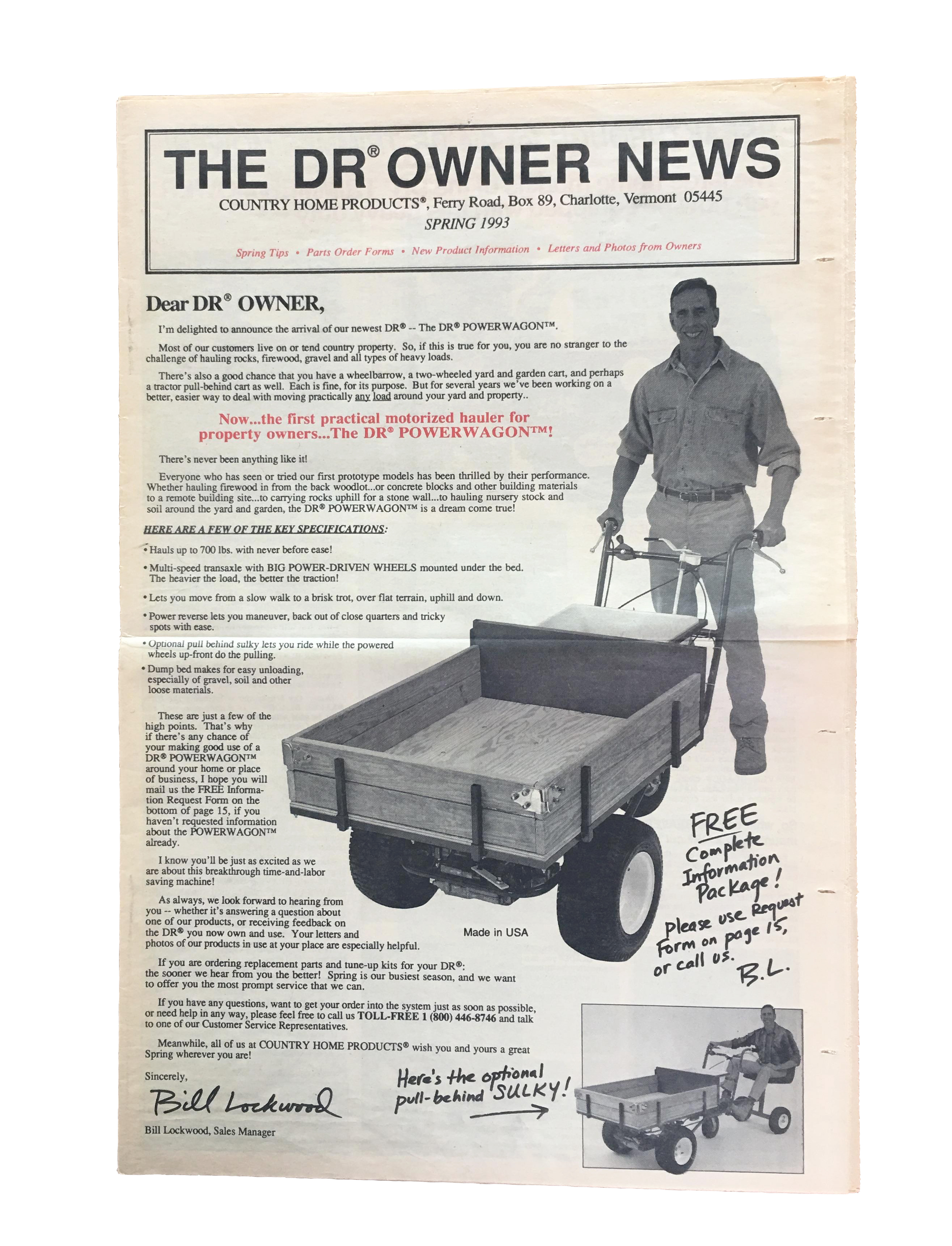 DR OWNER NEWS