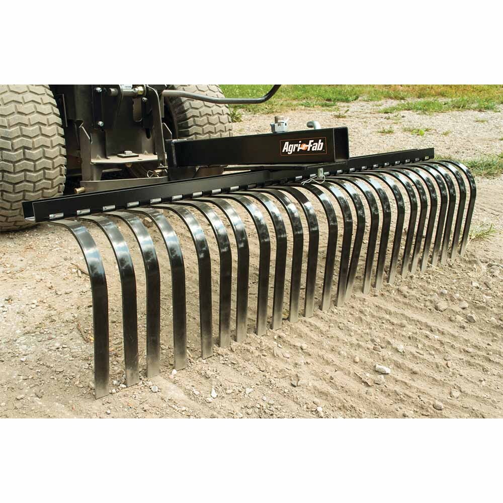 Agri-Fab Sleeve Hitch Landscape Rock Rake
